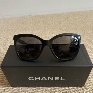 Chanel Black Sunglasses